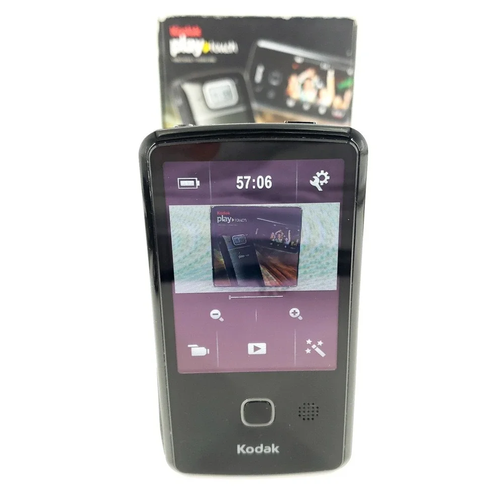 Kodak Play Touch Zi10 HD Video And 5MP Still Camera In Box Tested & Works